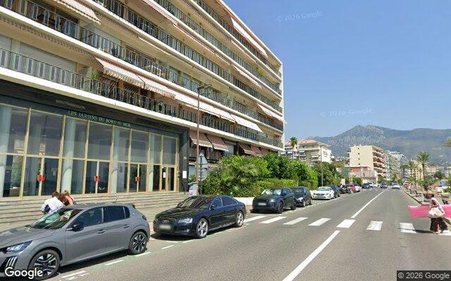 Façade : 39 promenade Robert Schuman 6190 Roquebrune-Cap-Martin, Roquebrune-Cap-Martin