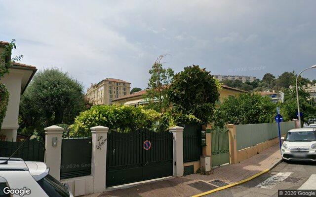 Façade : 8 avenue du Pigautier 6500 Menton, Menton