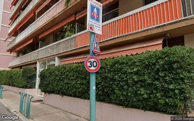 Façade : 12 promenade du Marechal Leclerc de Hautecloque 6500 Menton, Menton